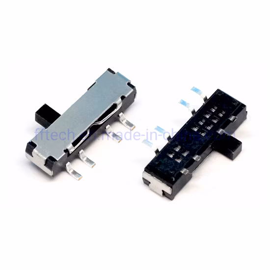 Высокое качество Msk-162A Горизонтальный ползунковый переключатель SMD для поверхностного монтажа Sp3t 3-позиционный ползунковый переключатель